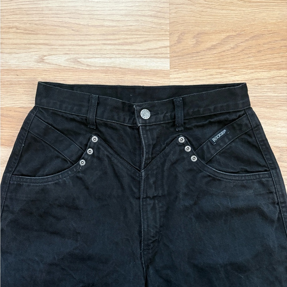 ROCKIES - Women’s Vintage Rockies Black High Waisted Jeans